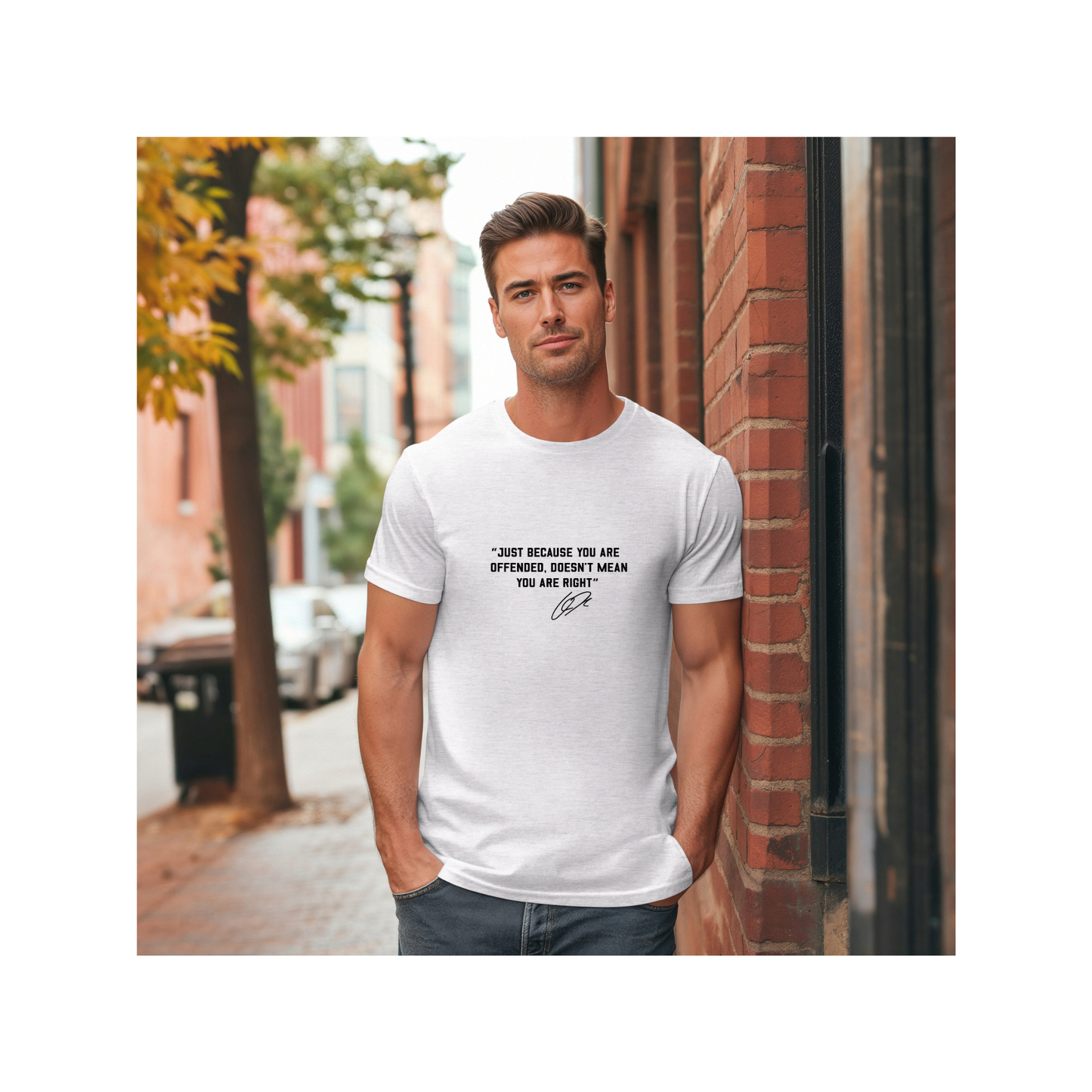 Charlie Kirk “FREEDOM” Men’s Tee — Gildan 3000 Lightweight Cotton