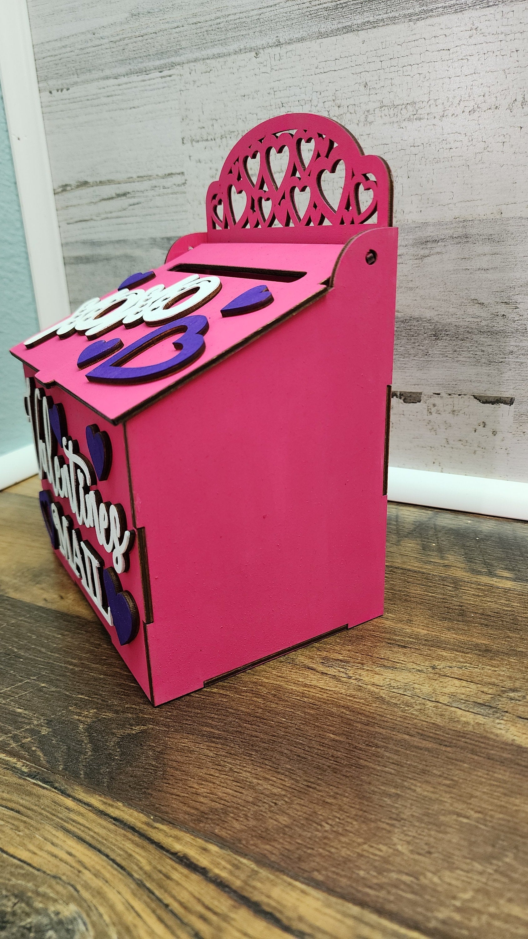 Valentine Day Box | School Valentines Box | Valentine Mailbox | School Party Valentine Mailbox