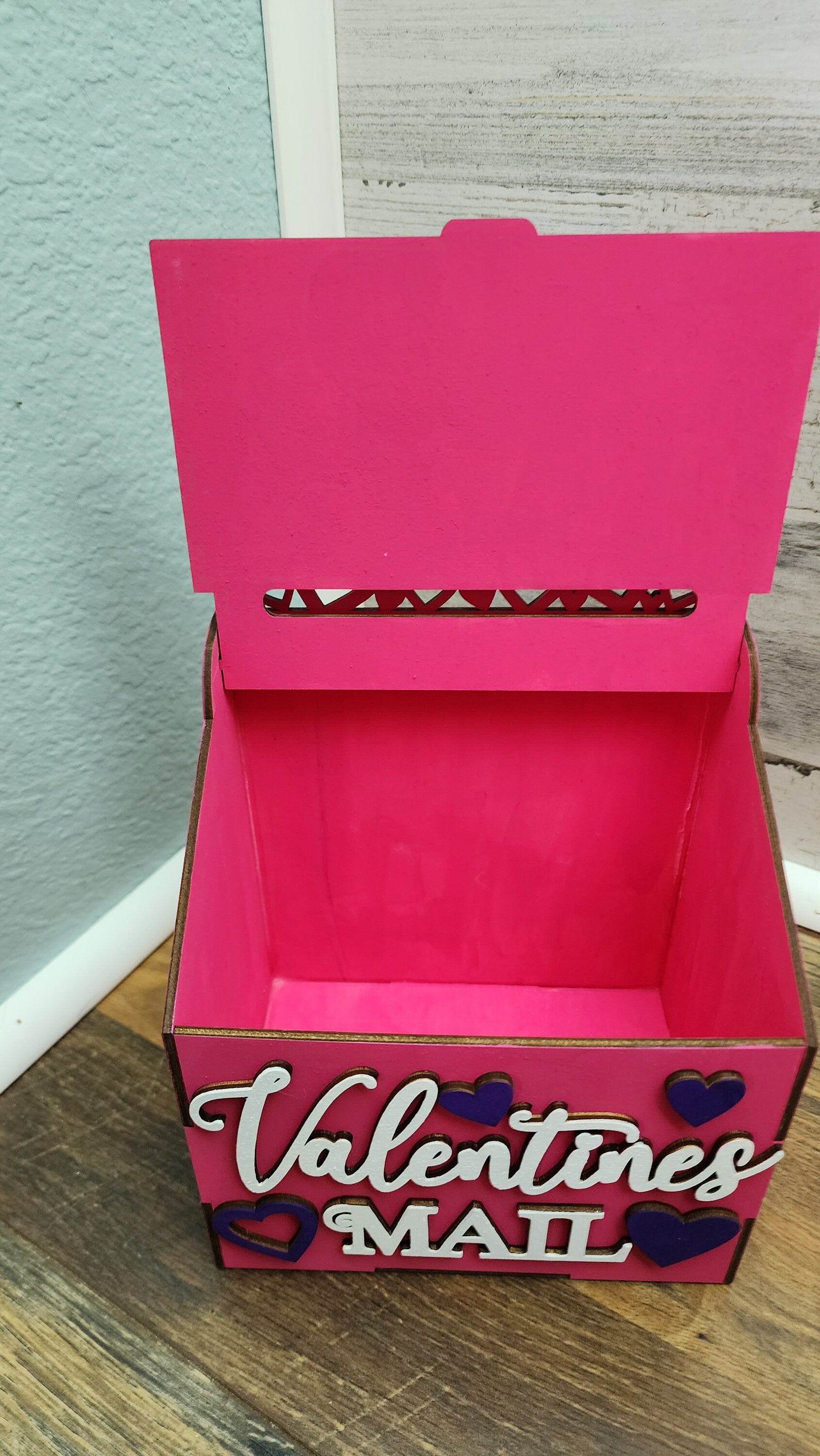 Valentine Day Box | School Valentines Box | Valentine Mailbox | School Party Valentine Mailbox