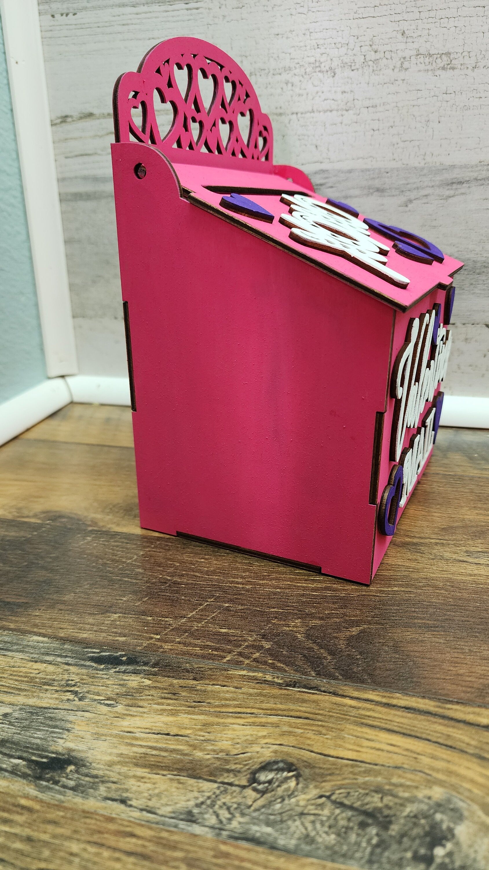 Valentine Day Box | School Valentines Box | Valentine Mailbox | School Party Valentine Mailbox