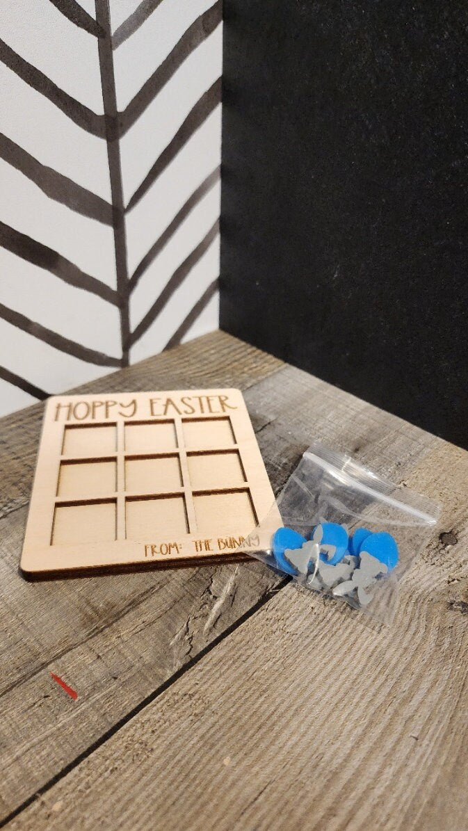 Easter Tic Tac Toe | Easter Basket Gift | Easter Gift | Basket Gift
