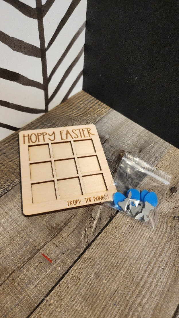 Easter Tic Tac Toe | Easter Basket Gift | Easter Gift | Basket Gift