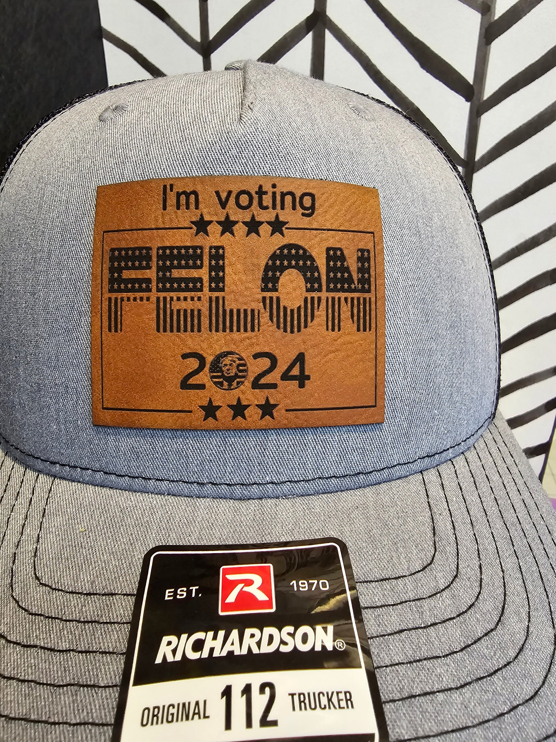 I'm Voting Felon | Vote for the Felon Hat | Presidential Candidate | Trump Hat | Custom Hat