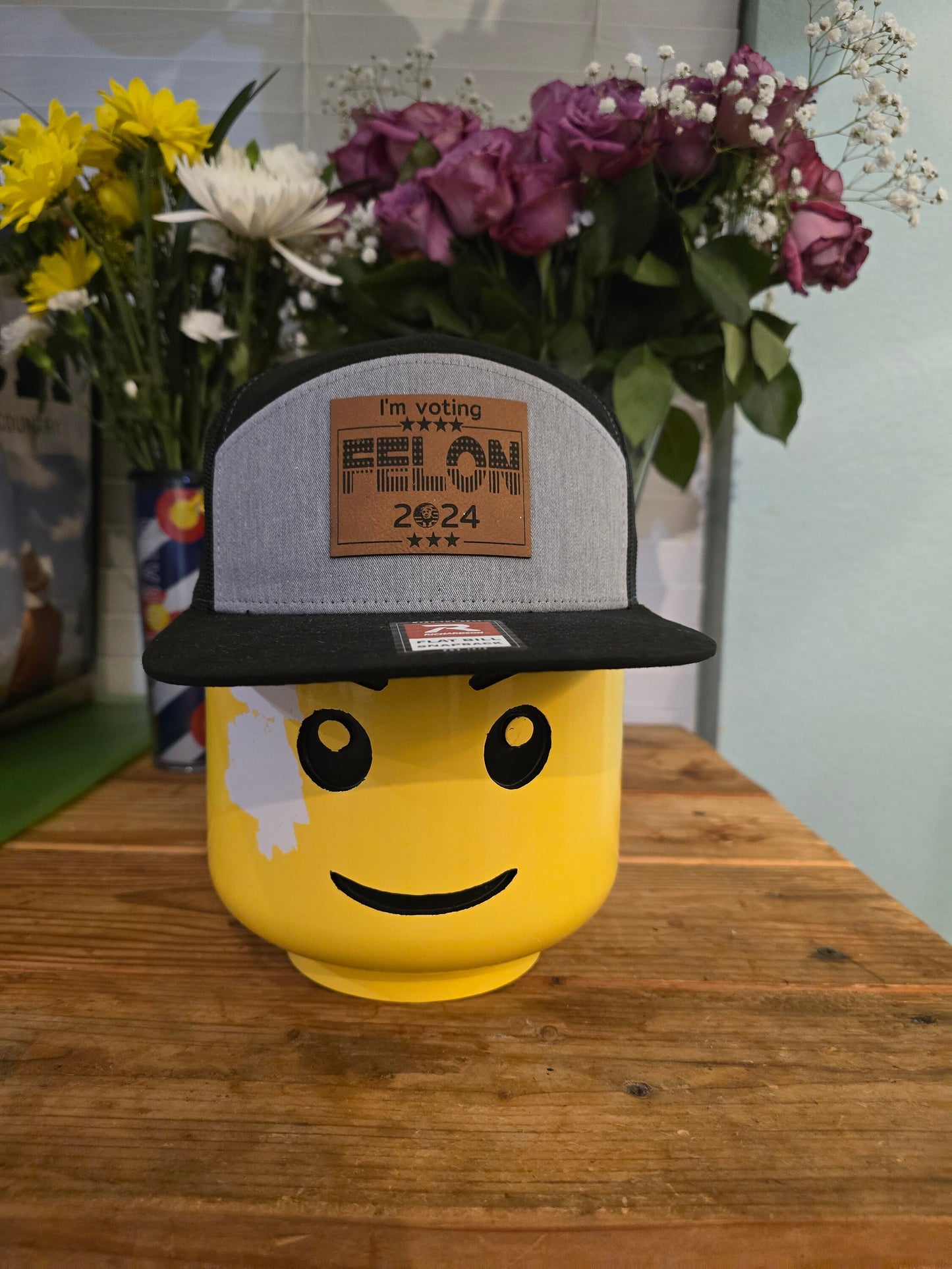 I'm Voting Felon | Vote for the Felon Hat | Presidential Candidate | Trump Hat | Custom Hat