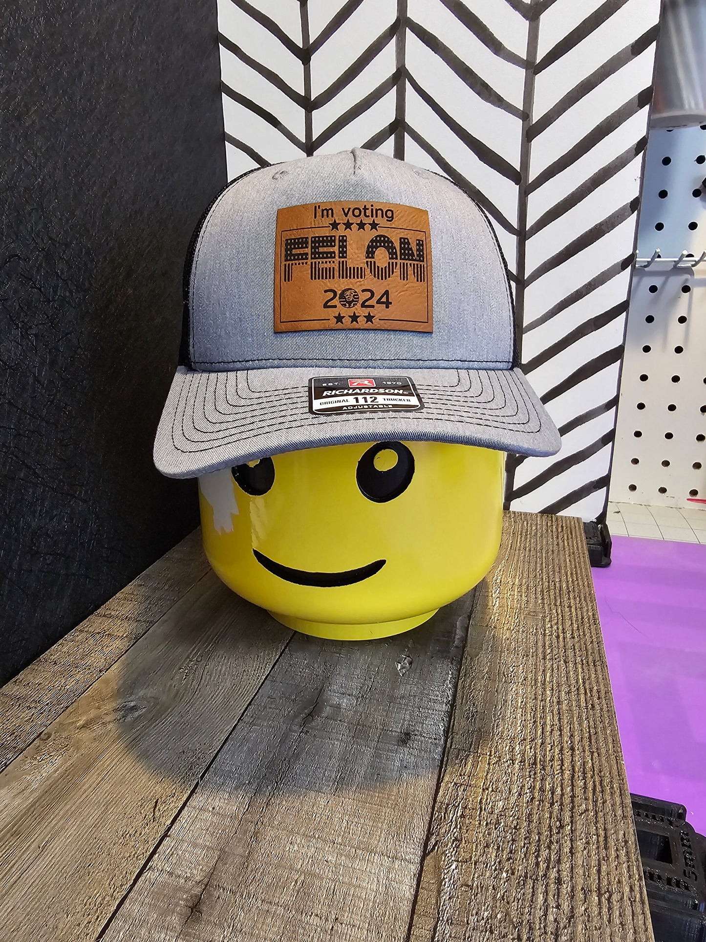 I'm Voting Felon | Vote for the Felon Hat | Presidential Candidate | Trump Hat | Custom Hat