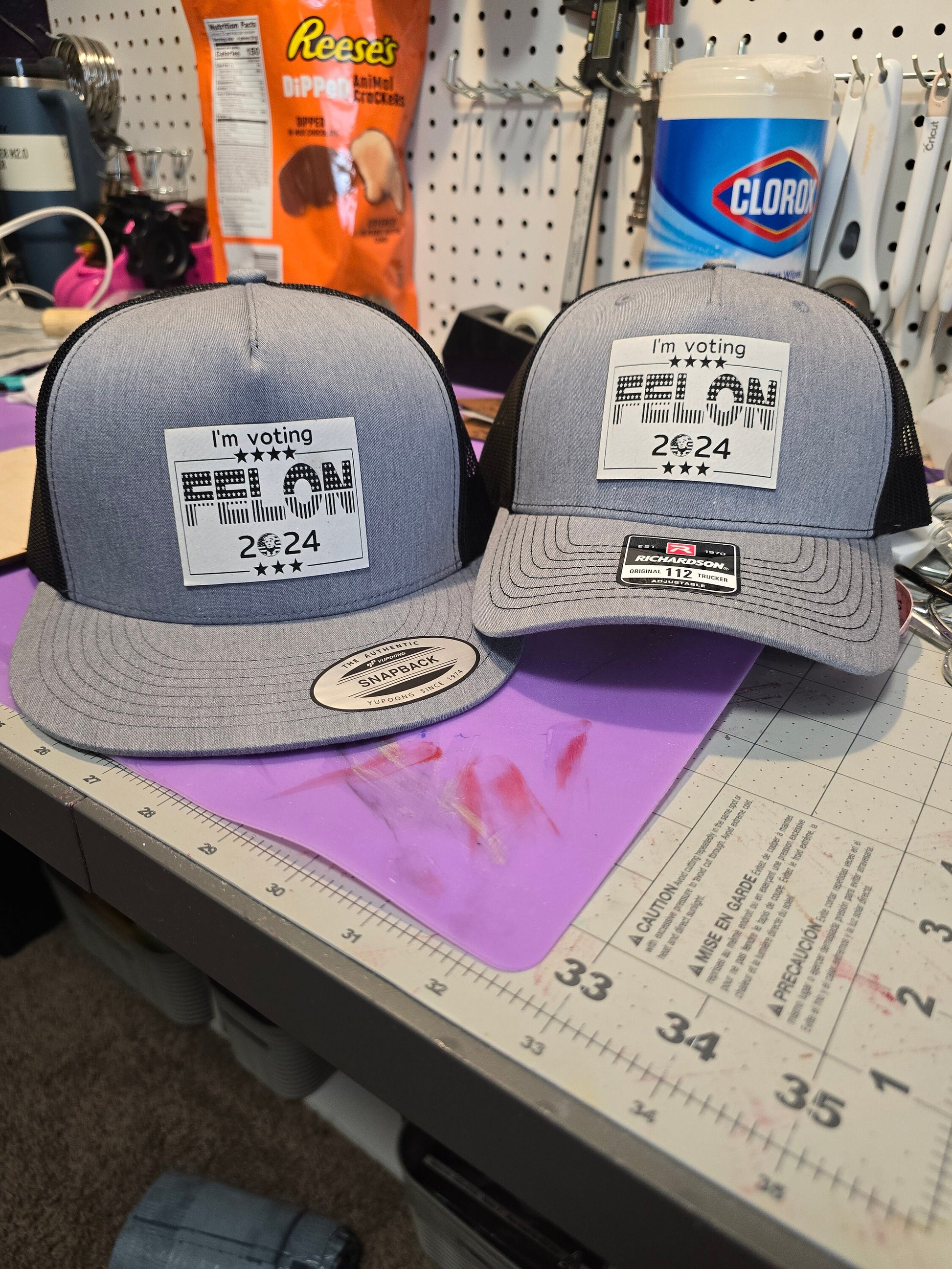 I'm Voting Felon | Vote for the Felon Hat | Presidential Candidate | Trump Hat | Custom Hat