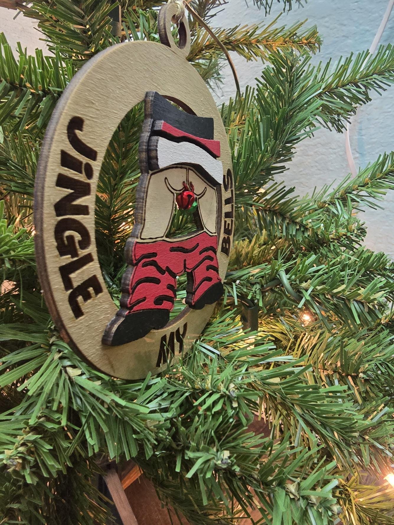 Jingle My Bells Christmas Ornament | Jingle My Balls Christmas Ornament | Xmas Ornament