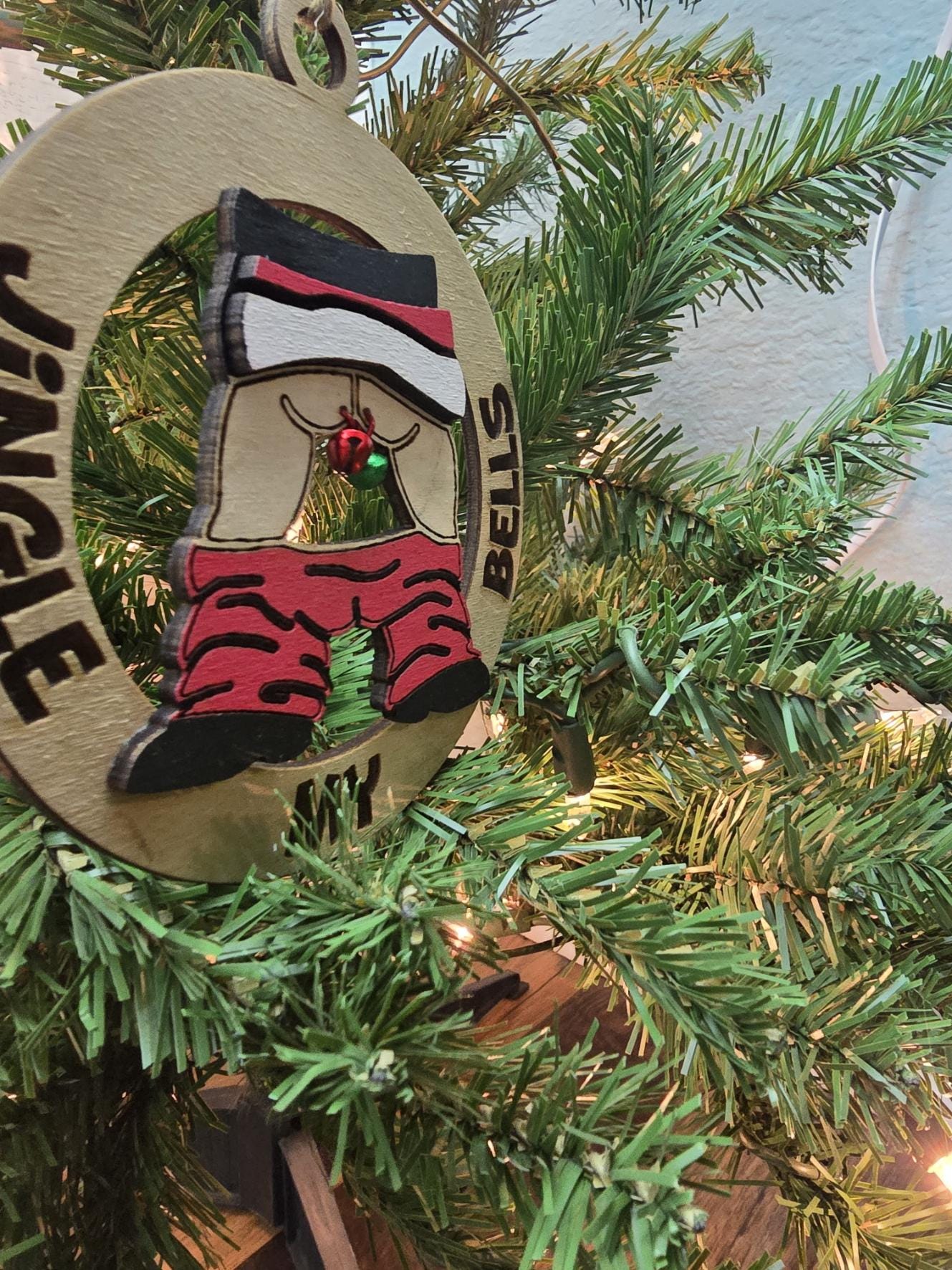 Jingle My Bells Christmas Ornament | Jingle My Balls Christmas Ornament | Xmas Ornament