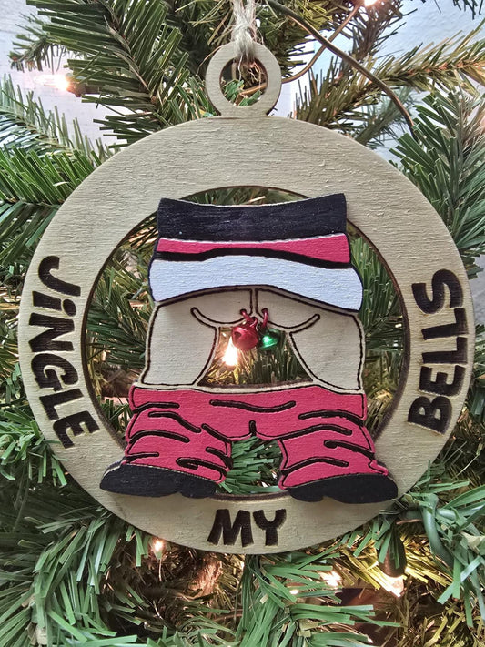 Jingle My Bells Christmas Ornament | Jingle My Balls Christmas Ornament | Xmas Ornament