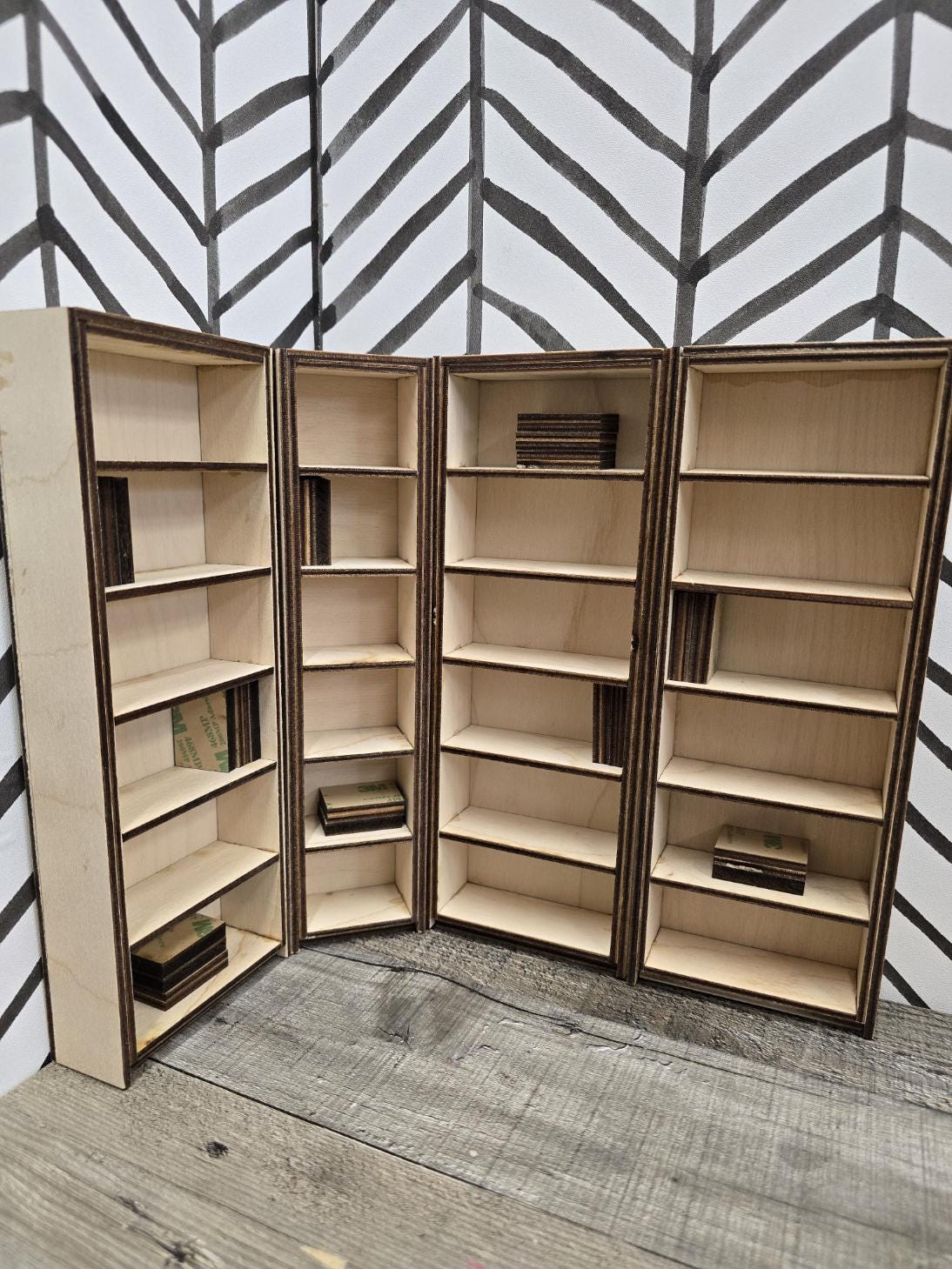 Mini Bookcase | Bookcase for Mini Books | Booktok Bookshelf