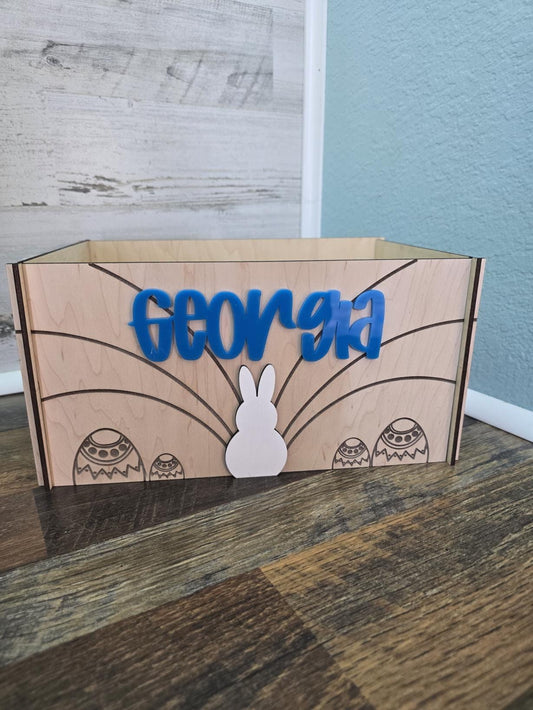 Easter Box | Personalized Easter Box | Easter Basket Alternative