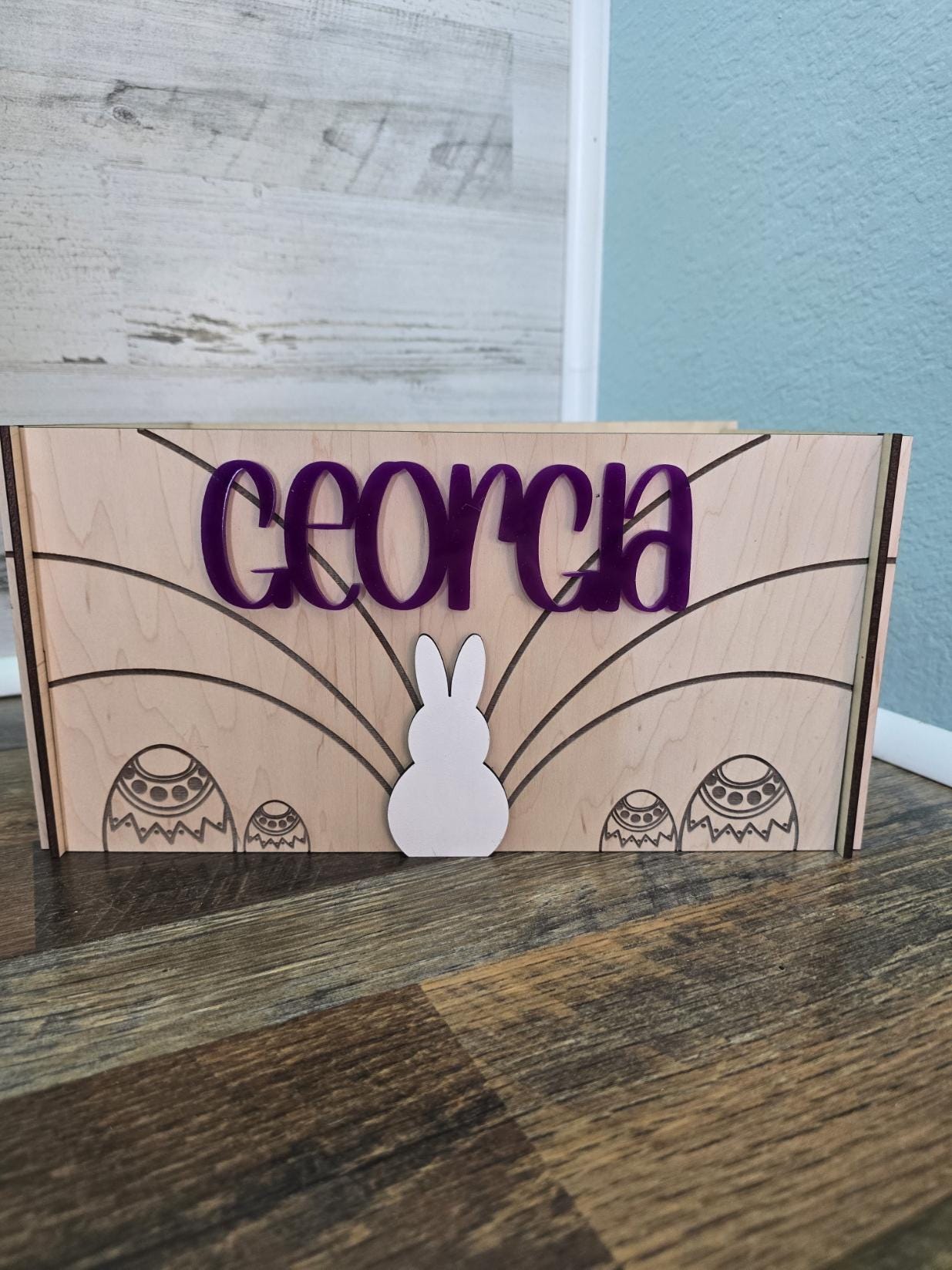Easter Box | Personalized Easter Box | Easter Basket Alternative