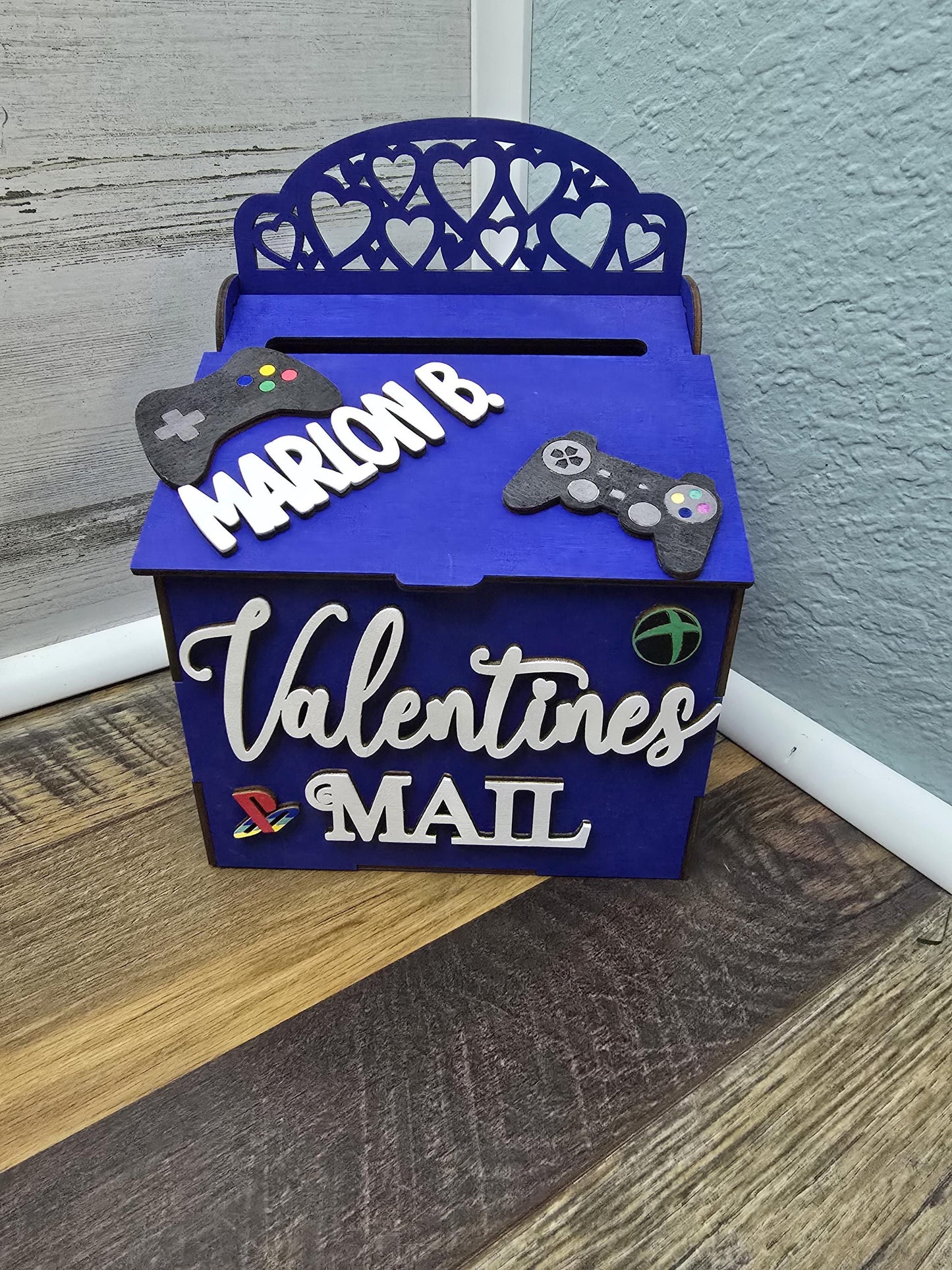 Valentine Day Box | School Valentines Box | Valentine Mailbox | School Party Valentine Mailbox