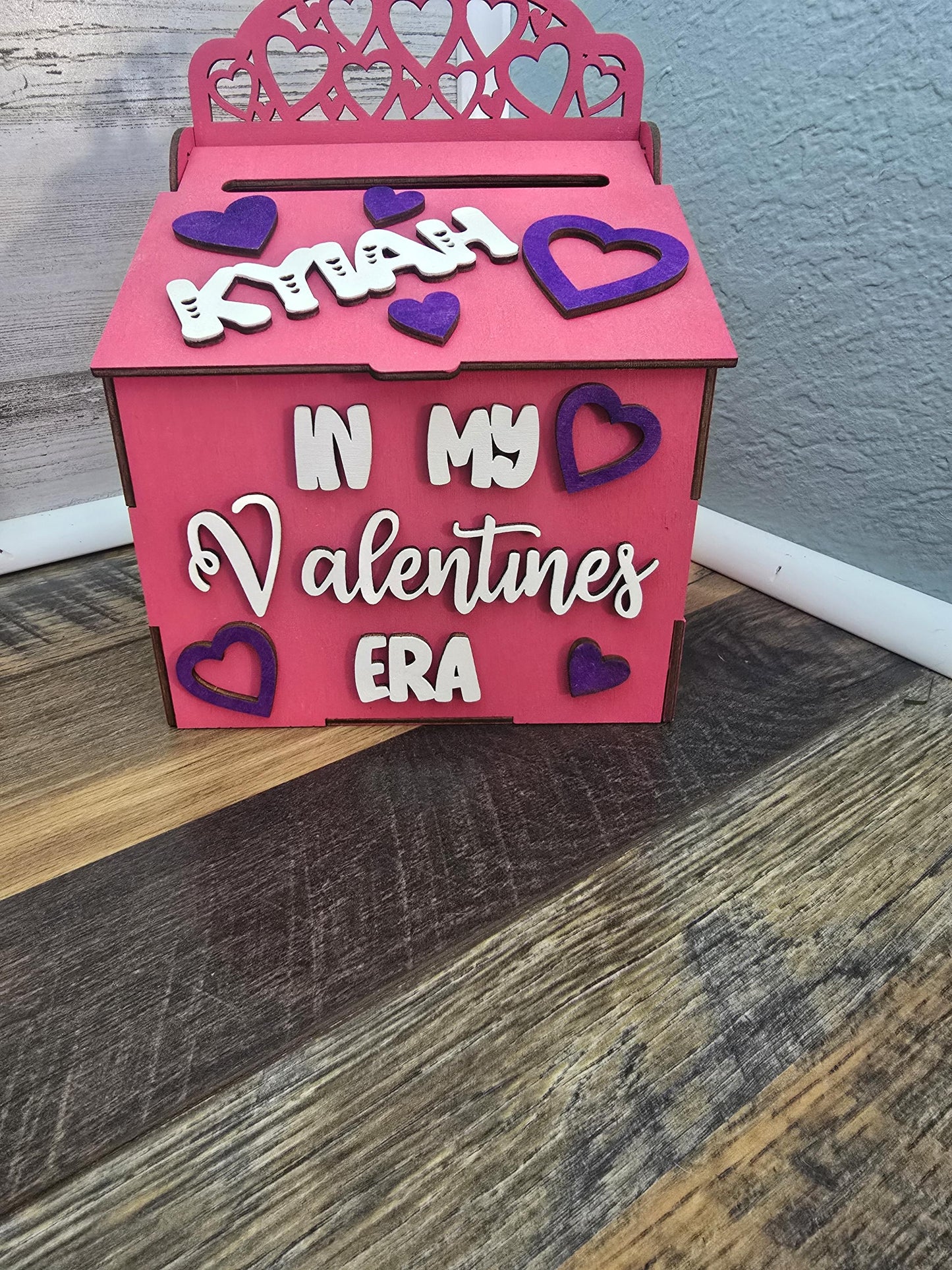 Valentine Day Box | School Valentines Box | Valentine Mailbox | School Party Valentine Mailbox