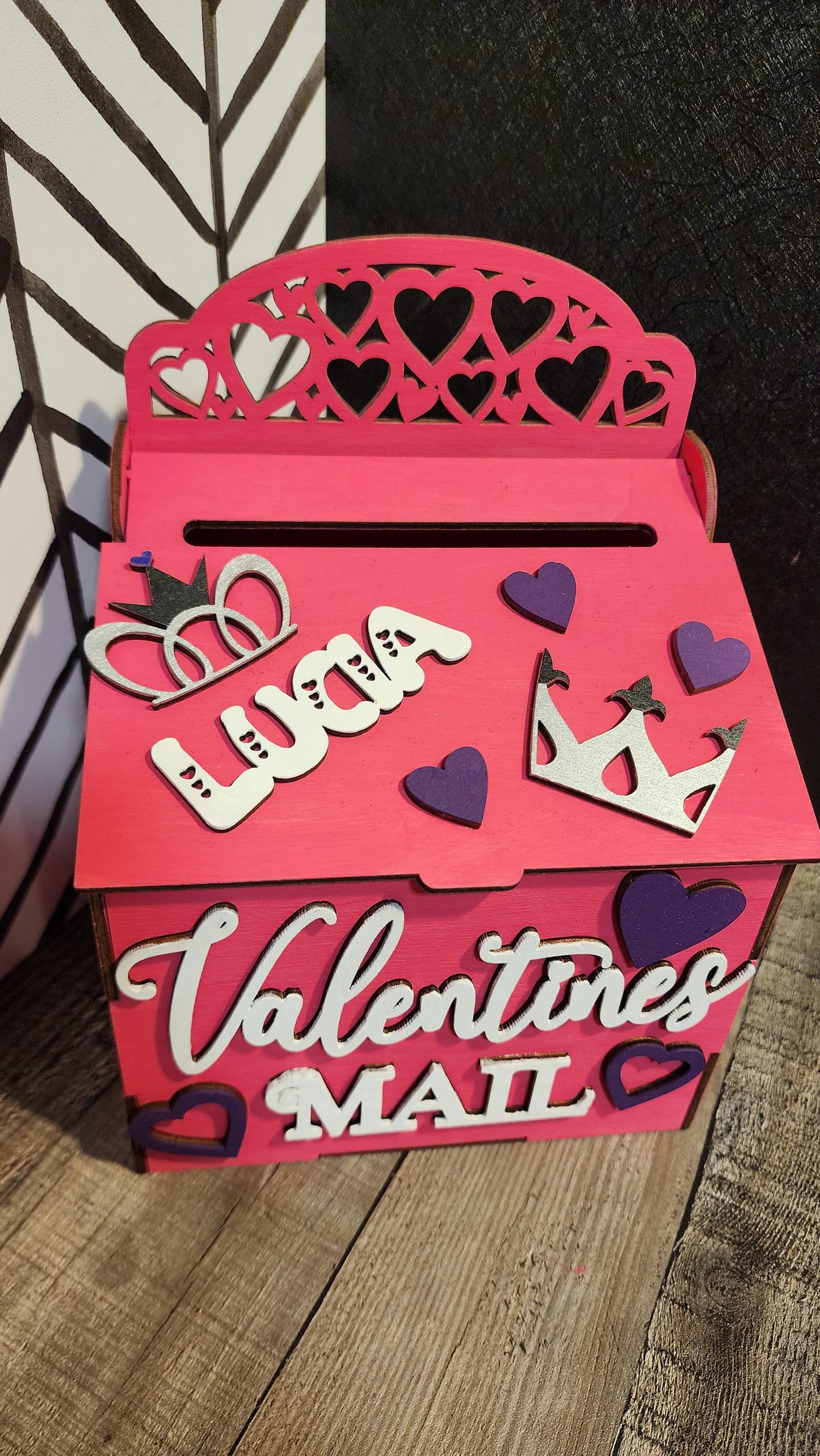 Valentine Day Box | School Valentines Box | Valentine Mailbox | School Party Valentine Mailbox