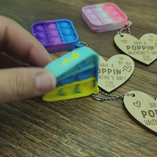 School Valentines | POP INCLUDED | Kid Valentines | Pop Valentines | Class Party Valentines