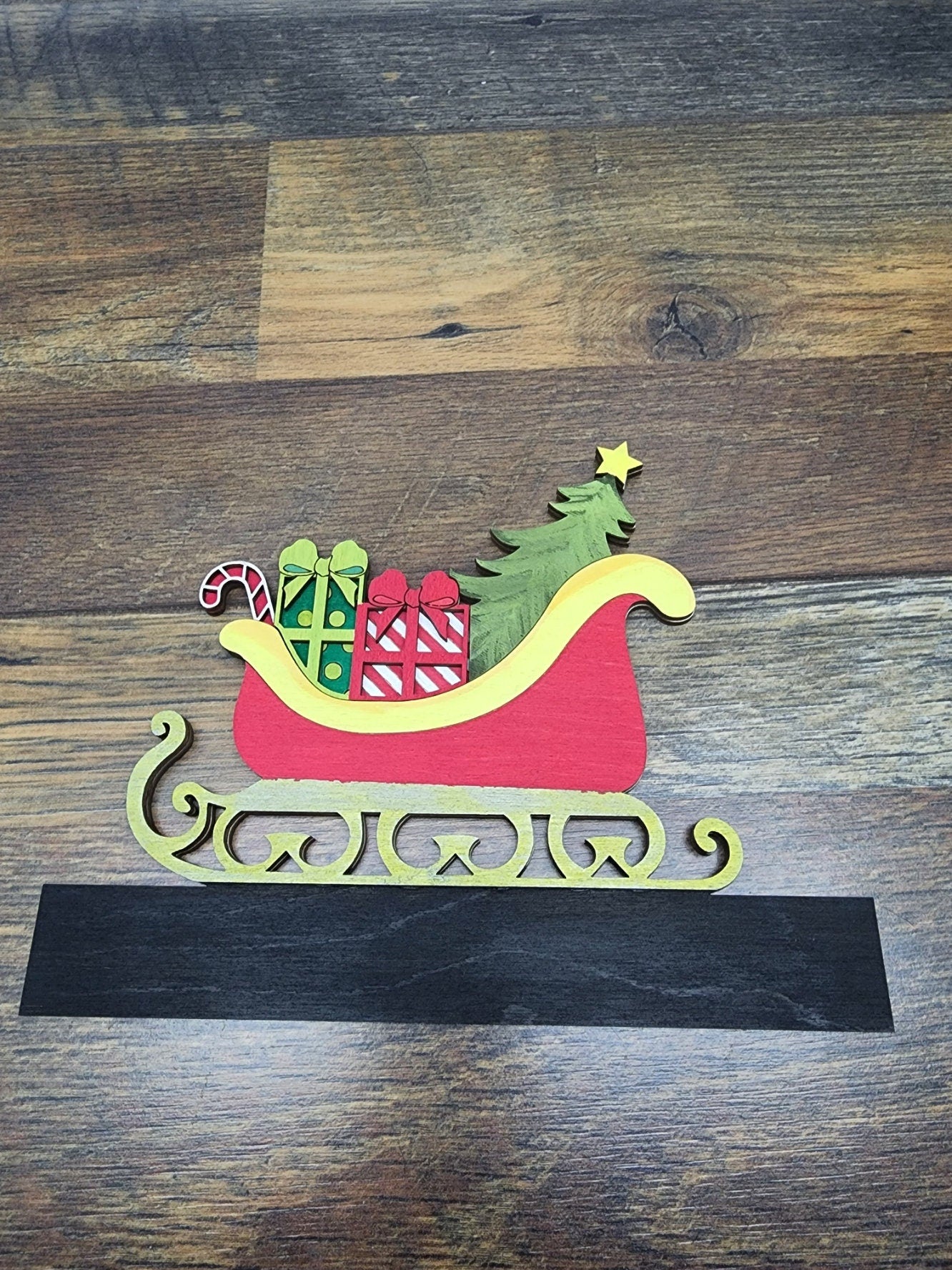 Merry Christmas Welcome Sign Insert | Santa's Sleigh Welcome Sign Insert | Happy Holidays Welcome Sign Insert
