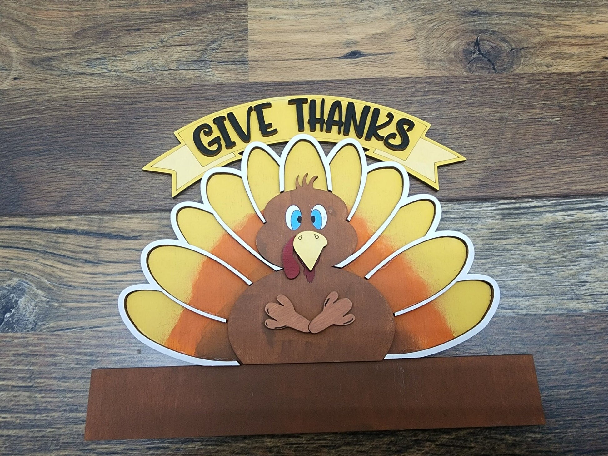 Thanksgiving Welcome Sign Insert | Thanksgiving Turkey Insert | Give Thanks Welcome Sign Insert