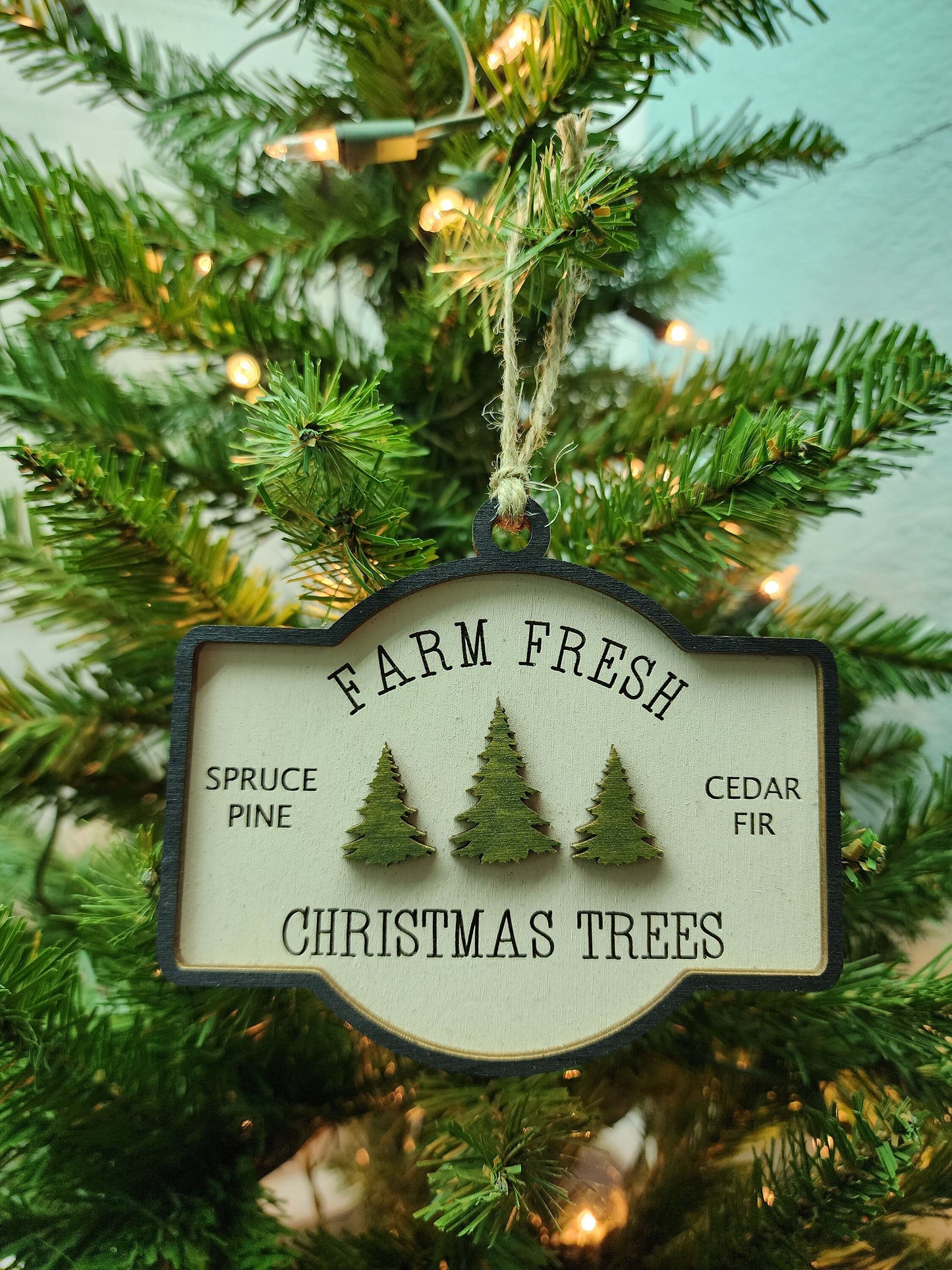 Farm Fresh Christmas Trees | Christmas Ornament | Christmas Gift