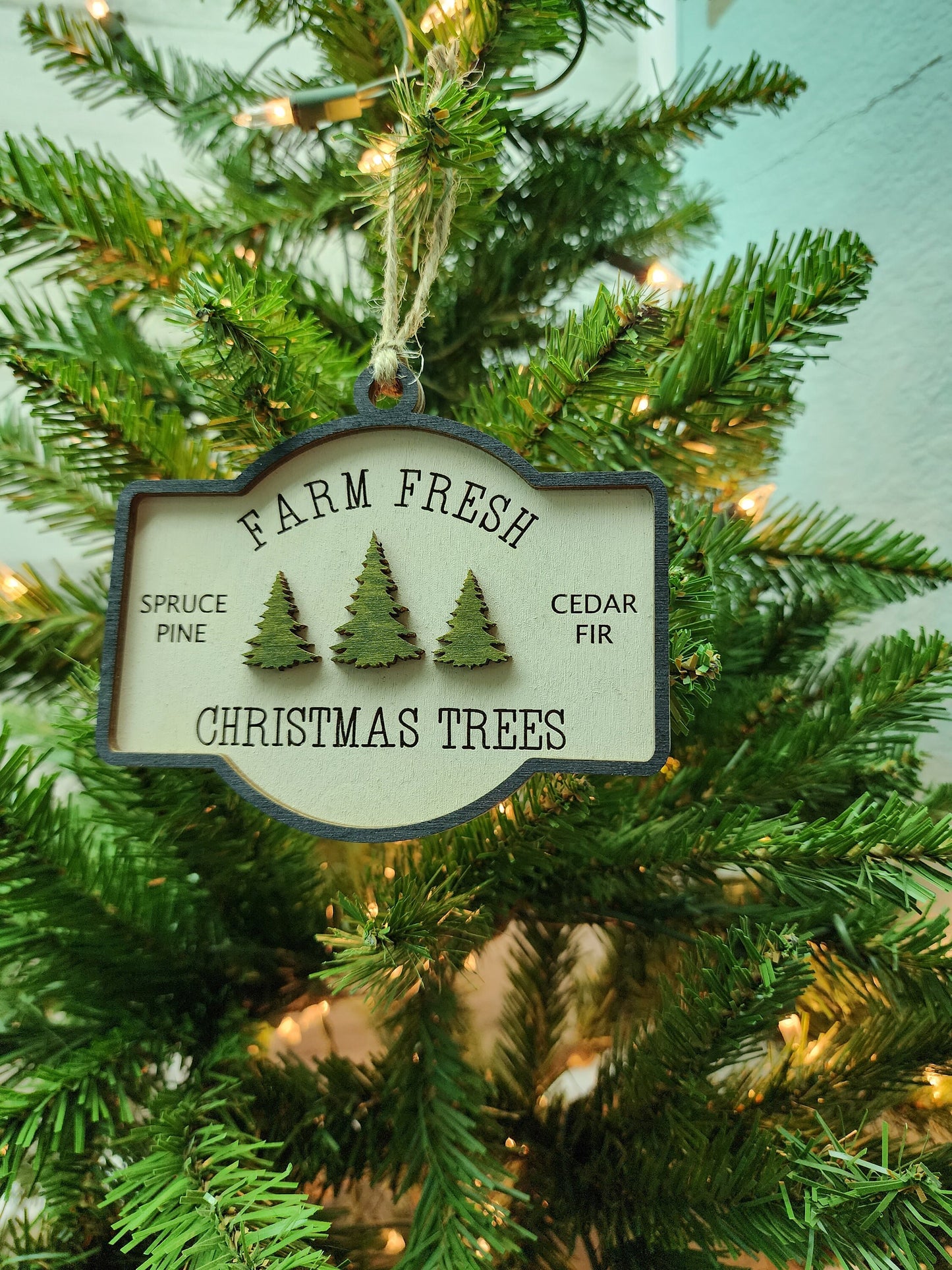 Farm Fresh Christmas Trees | Christmas Ornament | Christmas Gift