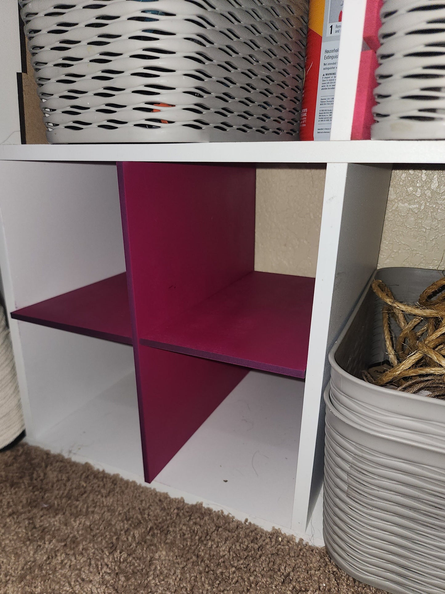 Cubby Organizer | 1x1 Cubby Organizer | PHYSICAL PRODUCT | Big Box Store Cube Shelves