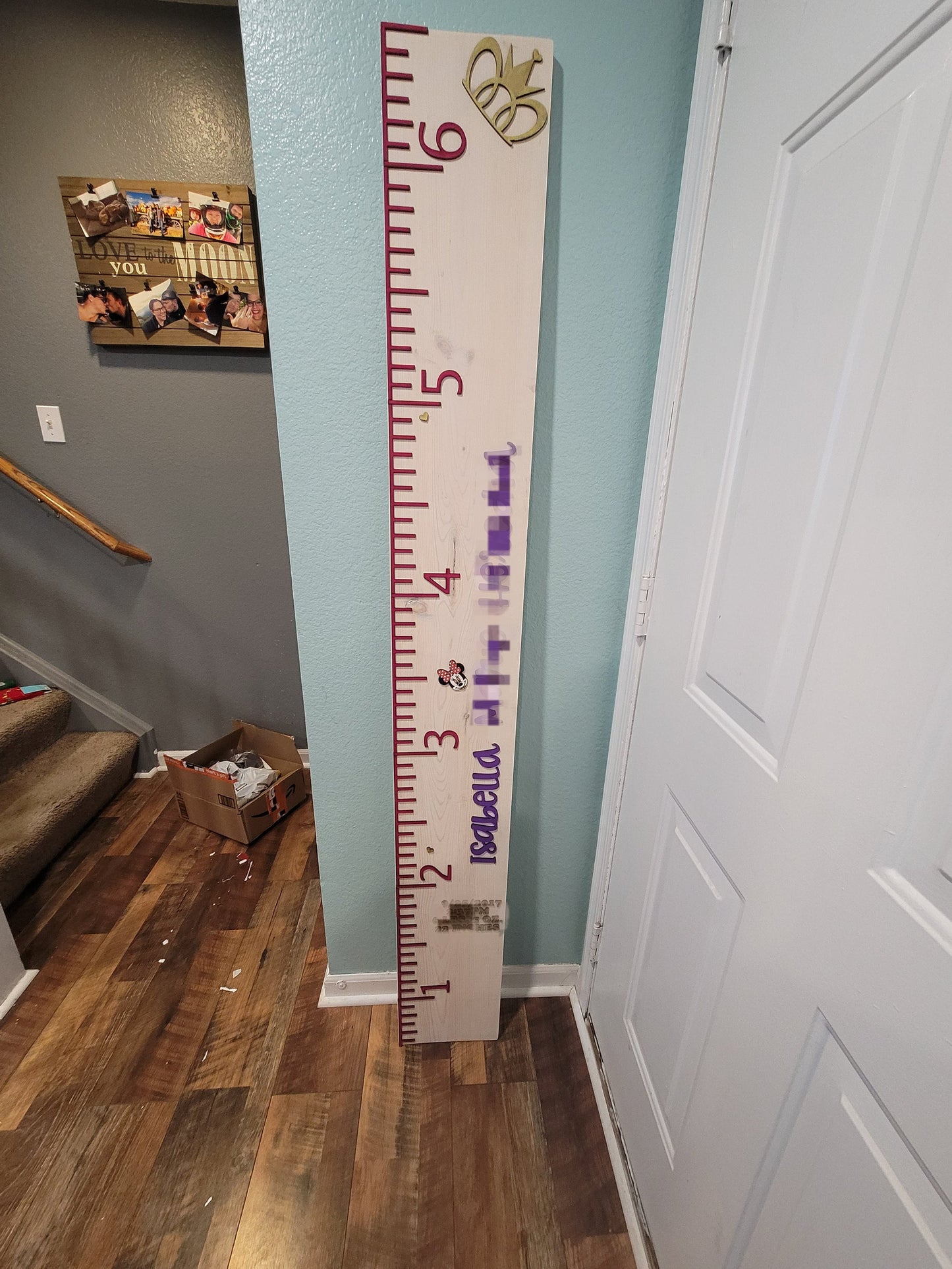 DIY Growth Chart | Growth Chart Ruler | Growth Chart Numbers | Make Your Own Growth Chart