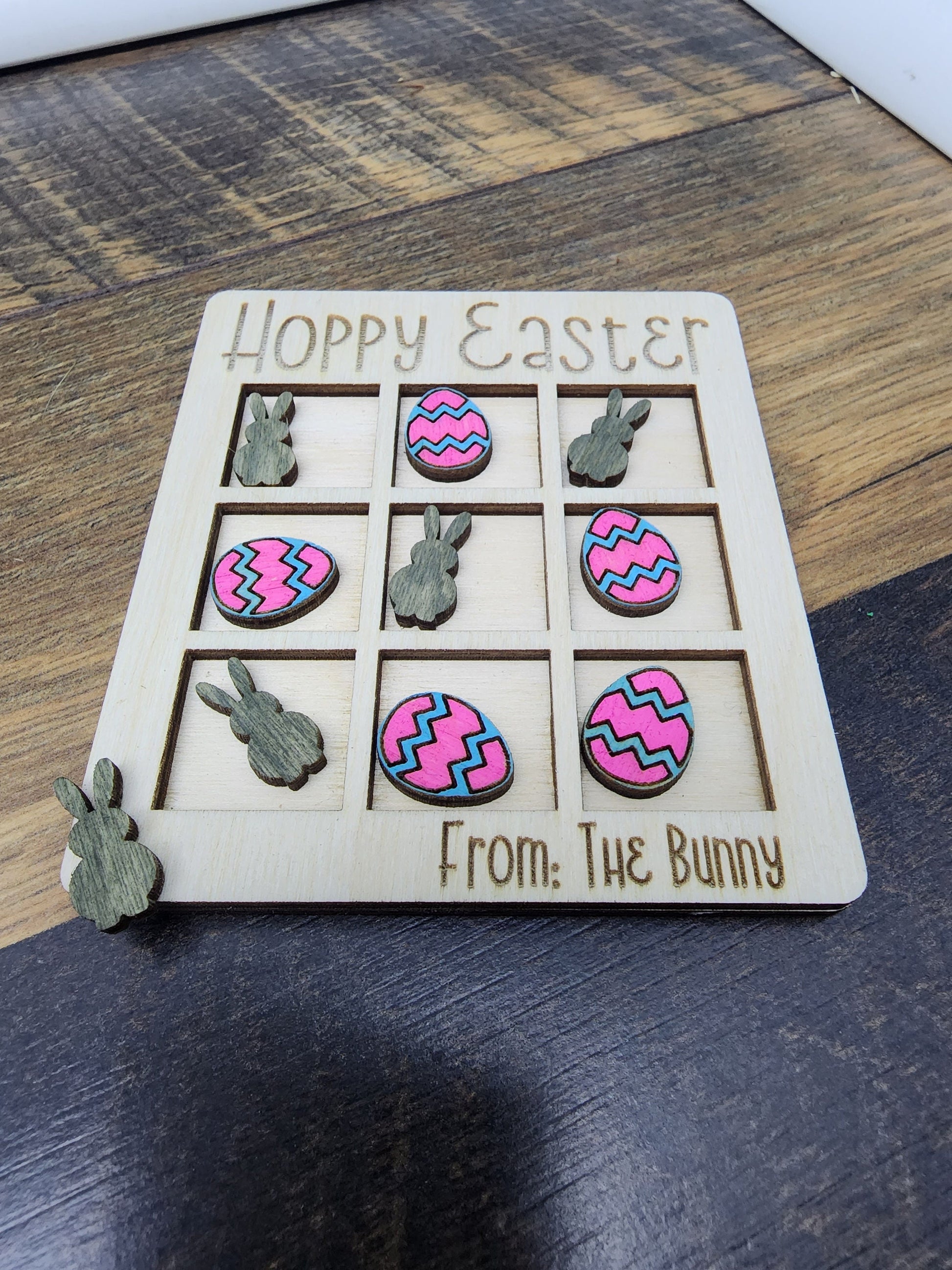 Easter Tic Tac Toe | Easter Basket Gift | Easter Gift | Basket Gift